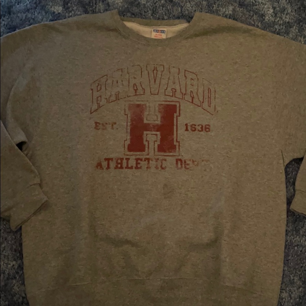 harvard crew neck